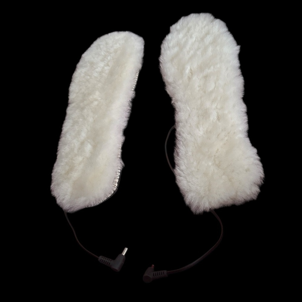Aroma Season Heated Natural wool insoles.